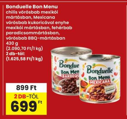 Bonduelle Bon menu
