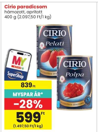 Cirio paradicsom