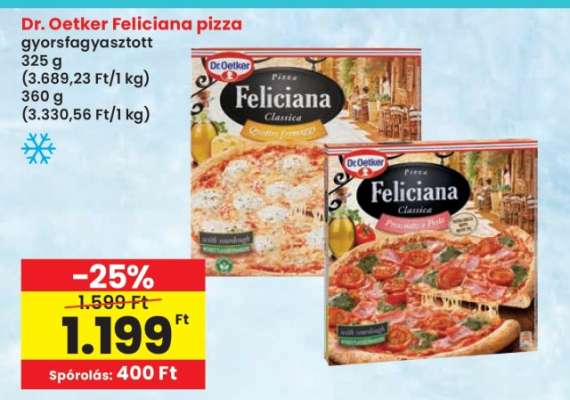Dr. Oetker Feliciana pizza