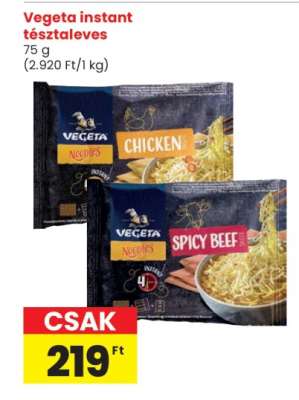 VEGETA Instant tésztaleves