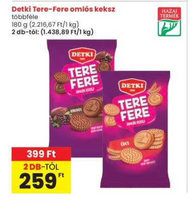 DETKI Tere Fere omlós keksz*