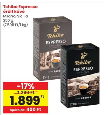 Tchibo Espresso Őrölt Kávé
