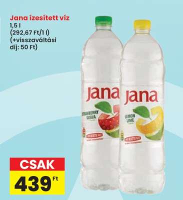 Jana ízesített víz