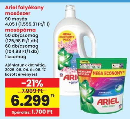 ARIEL Folyékony mosószer
