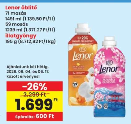 LENOR Öblítő*
