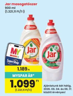 JAR Mosogatószer