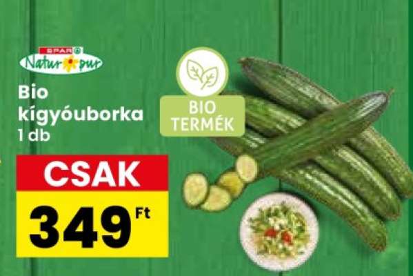 Bio kígyóuborka