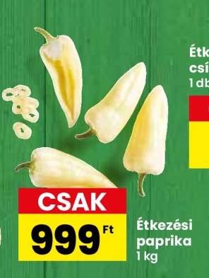 Étkézési paprika