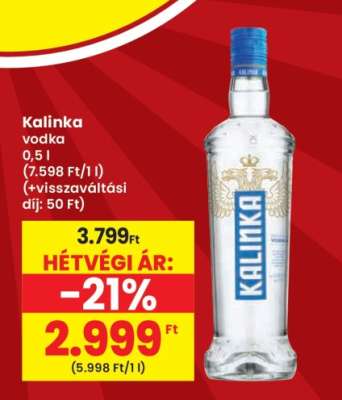 Kalinka vodka