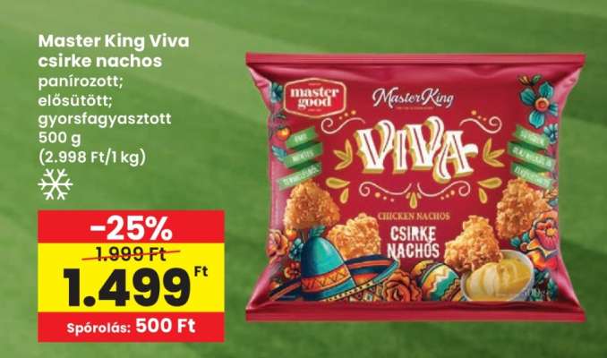 Master King Viva csirke nachos