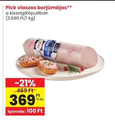 Pick viaszos borjúmájas