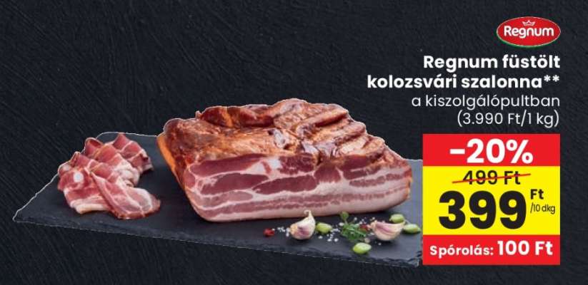 Regnum füstölt kolozsvári szalonna