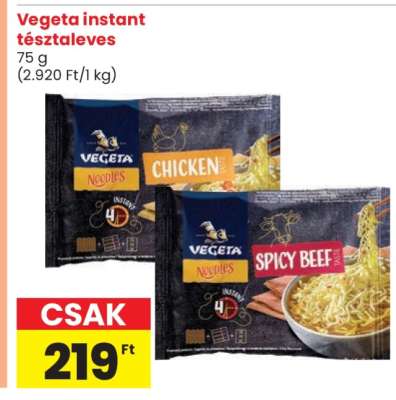 VEGETA Instant tésztaleves