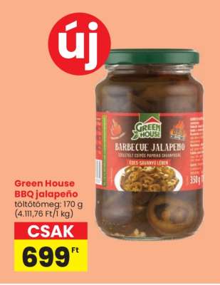 Green House BBQ jalapeño