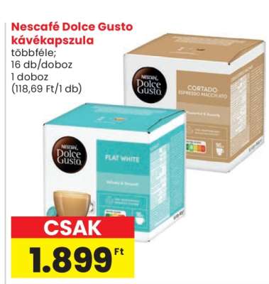 NESCAFE Dolce Gusto kávékapszula