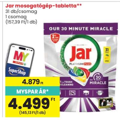 Jar Mosogatógép-tabletta