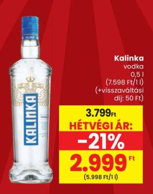 Kalinka vodka