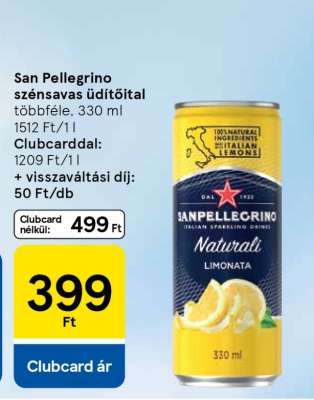 San Pellegrino szénsavas üdítőital