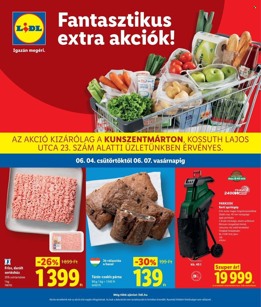 Lidl akciós újságok - 2026.06.04 - 2026.06.07. Oldal 1