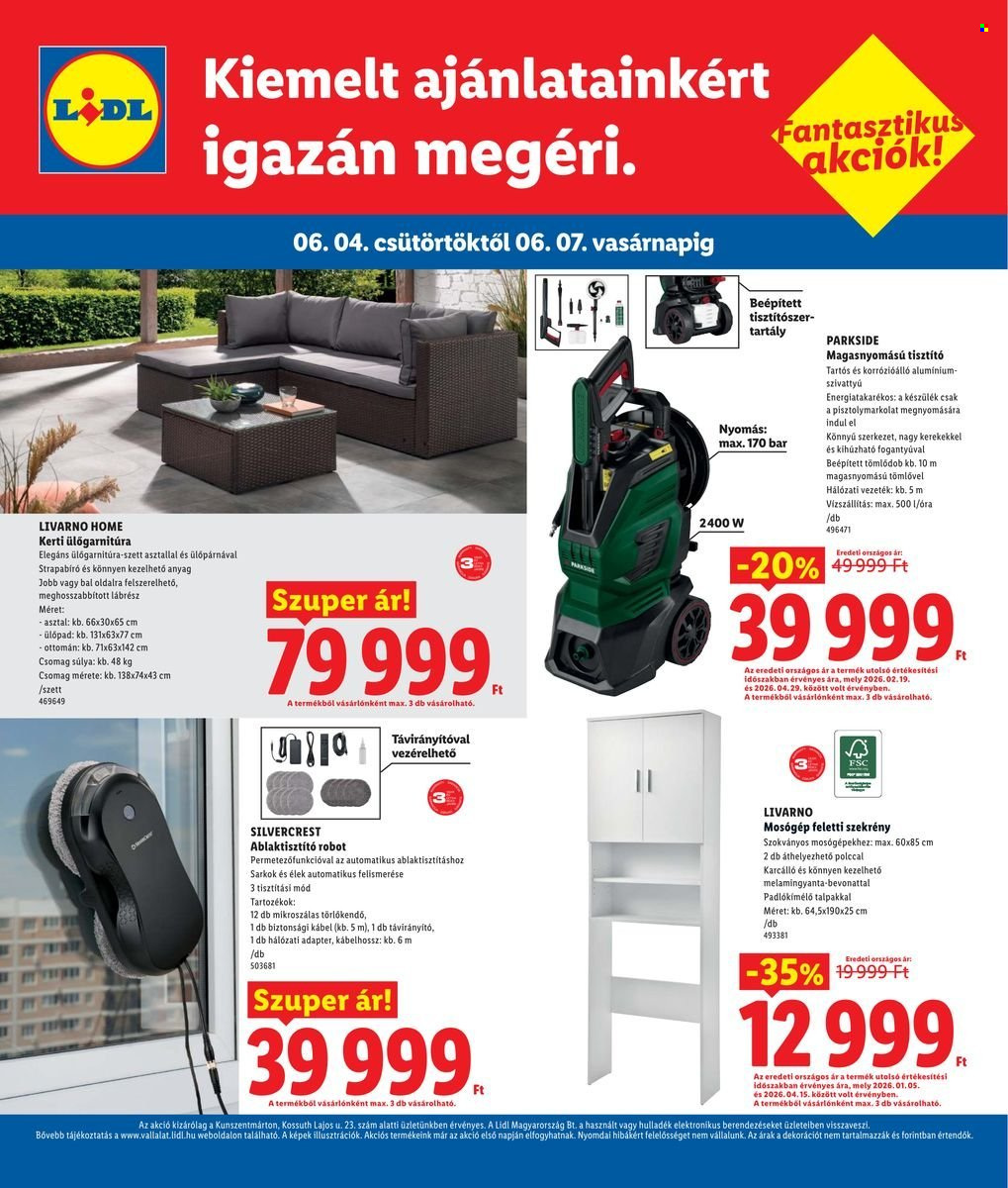 Lidl akciós újságok - 2026.06.04 - 2026.06.07. Oldal 4