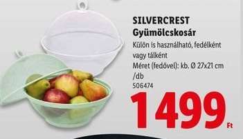 SILVERCREST Gyümölcskosár