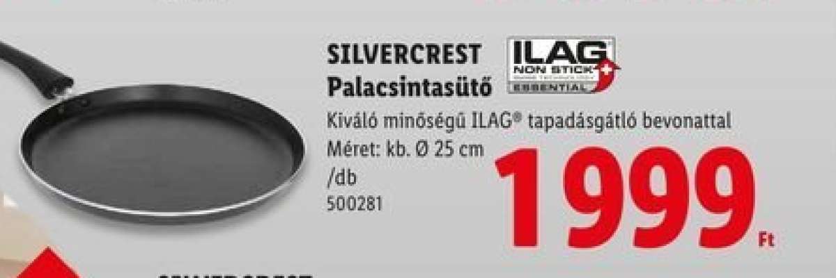 SILVERCREST Palacsintasütő