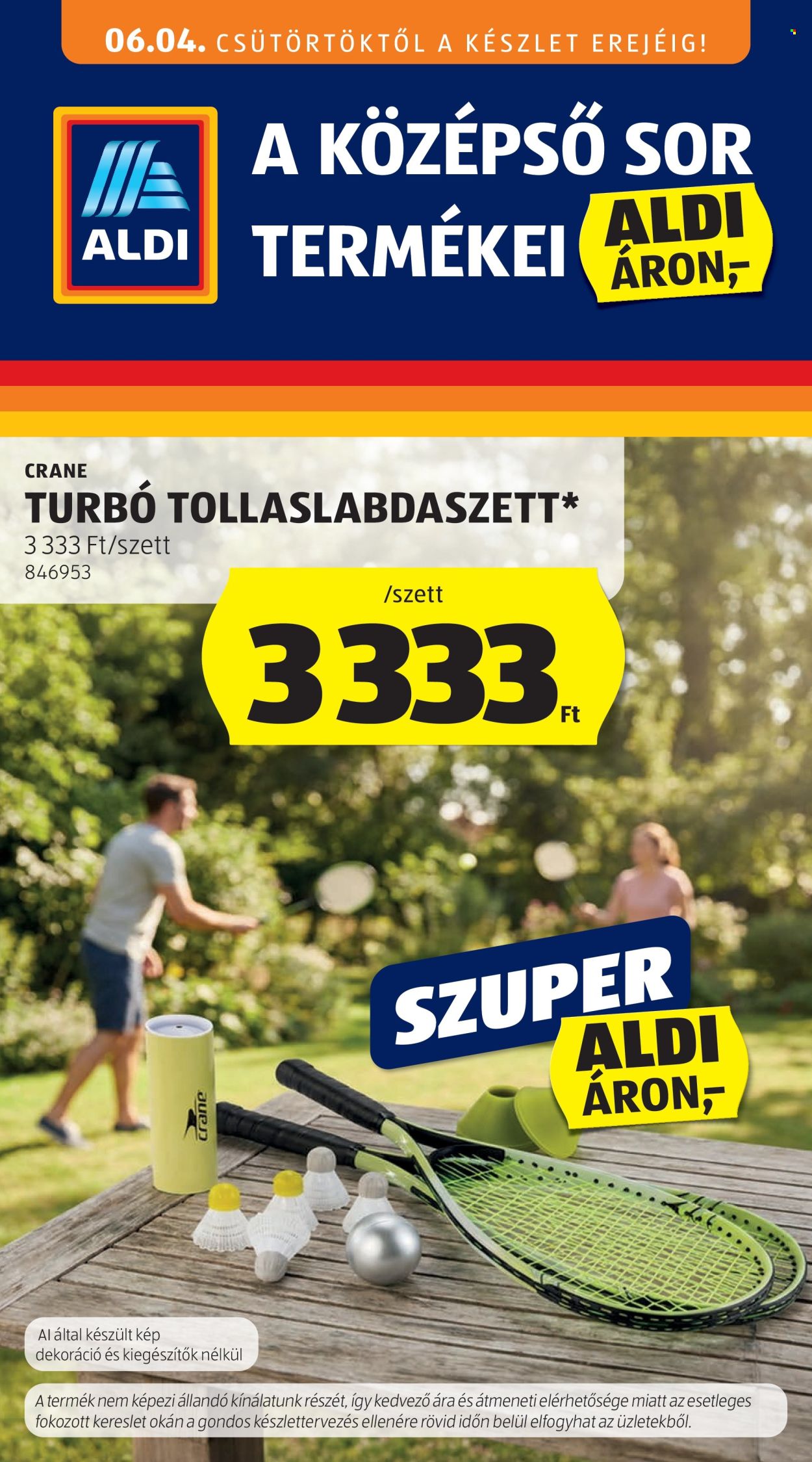 Aldi akciós újságok - 2026.06.04 - 2026.06.10. Oldal 1