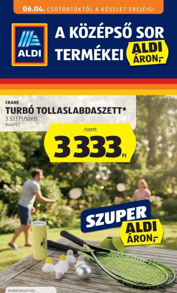 Újság Aldi - 2026.06.04 - 2026.06.10.