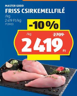 Friss csirkemellfilé