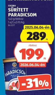 Cucina Sűrített Paradicsom