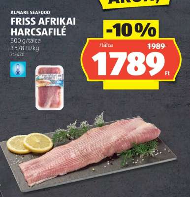 ALMARE SEAFOOD FRISS AFRIKAI HARCSAFILÉ