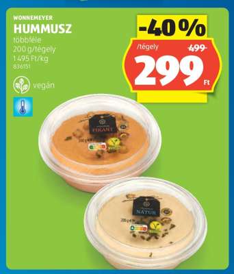 Wonnemeyer Hummusz