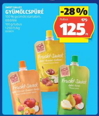 SWEET VALLEY GYÜMÖLCSPÜRÉ