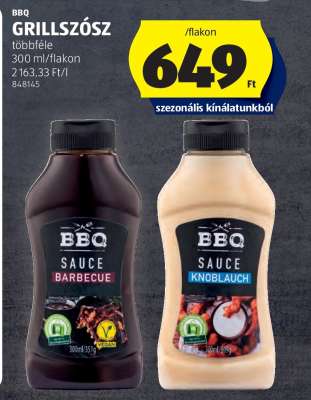 BBQ GRILLSZÓSZ