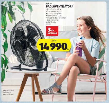 AMBIAO PADLÓVENTILÁTOR