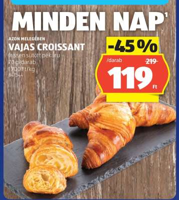 Vajas croissant