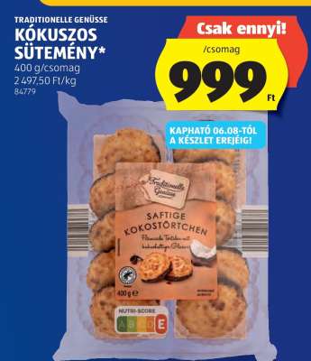 Kókuszos Sütemény
