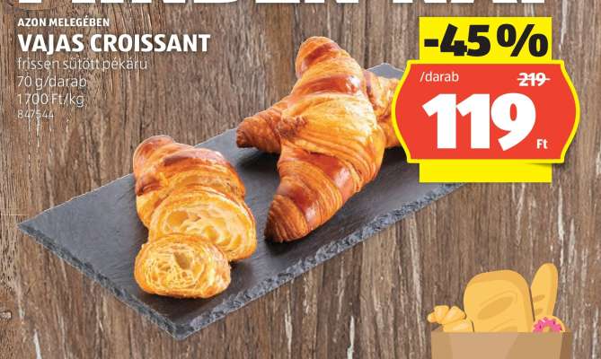 Vajas croissant
