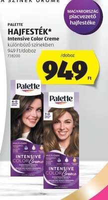 Palette Hajfesték Intensive Color Creme