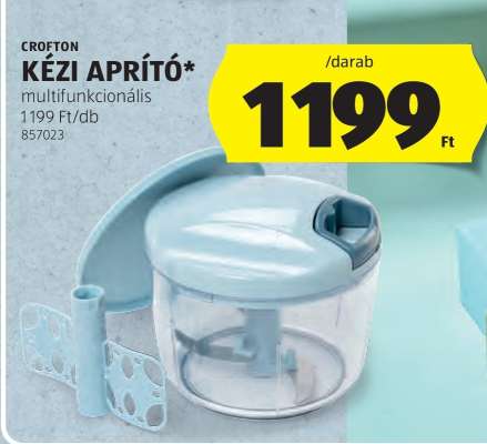 CROFTON Kézi Aprító