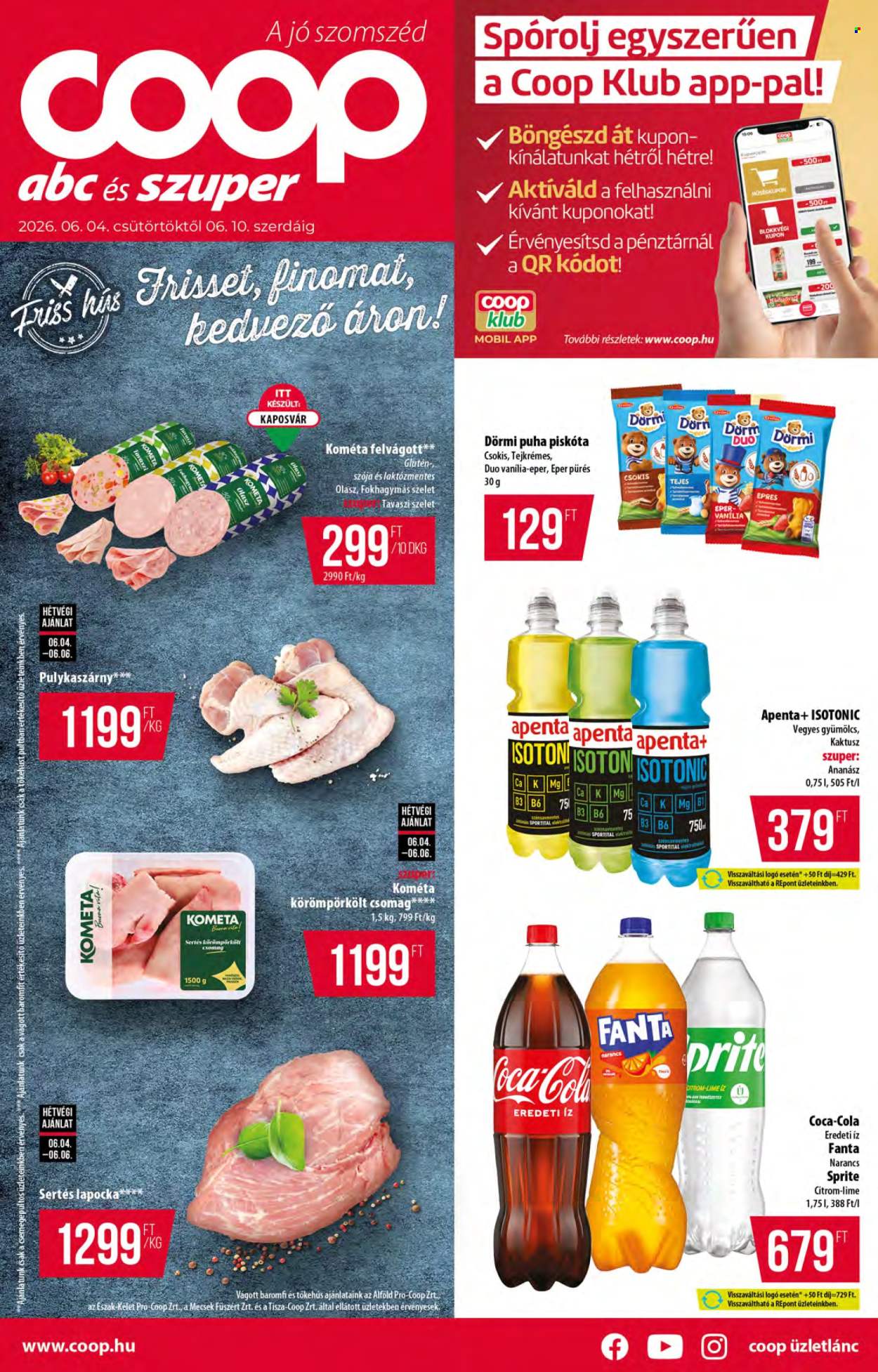 Coop akciós újságok - 2026.06.04 - 2026.06.10. Oldal 1
