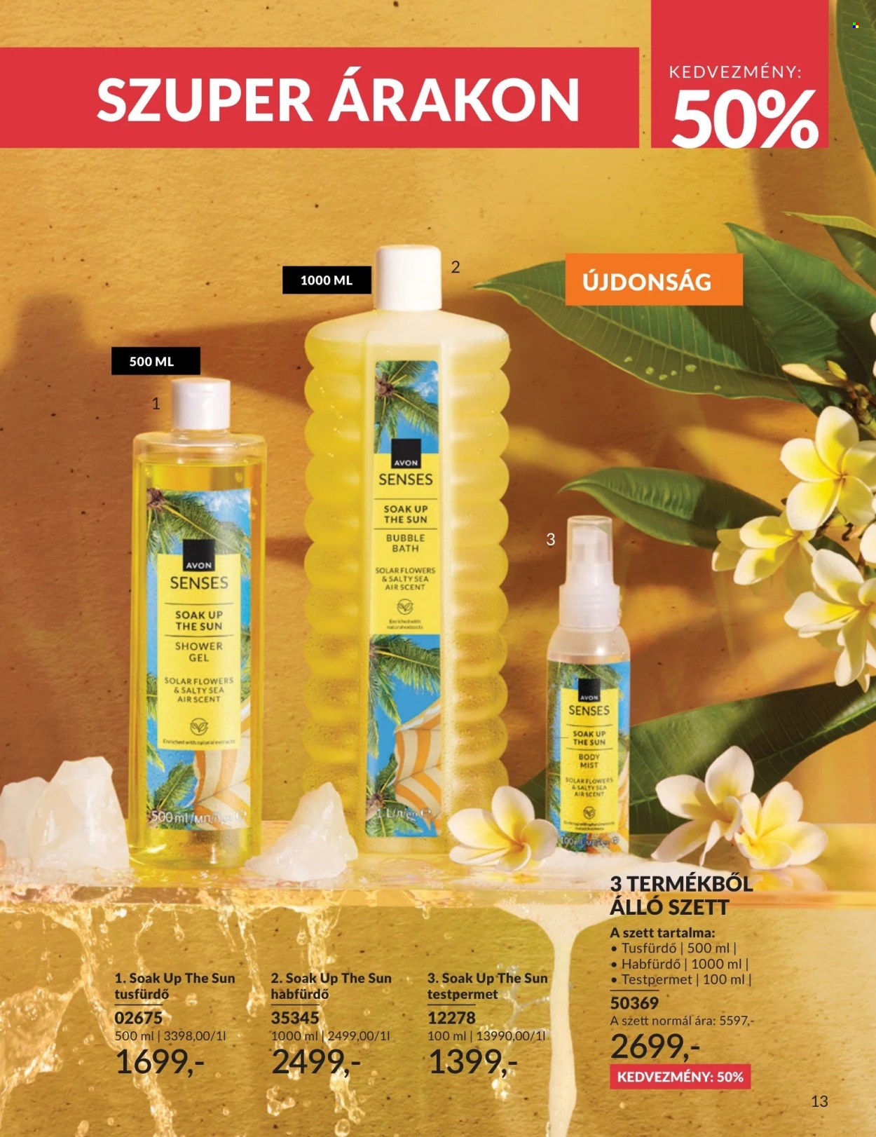 Avon akciós újságok - 2026.06.01 - 2026.06.30. Oldal 13