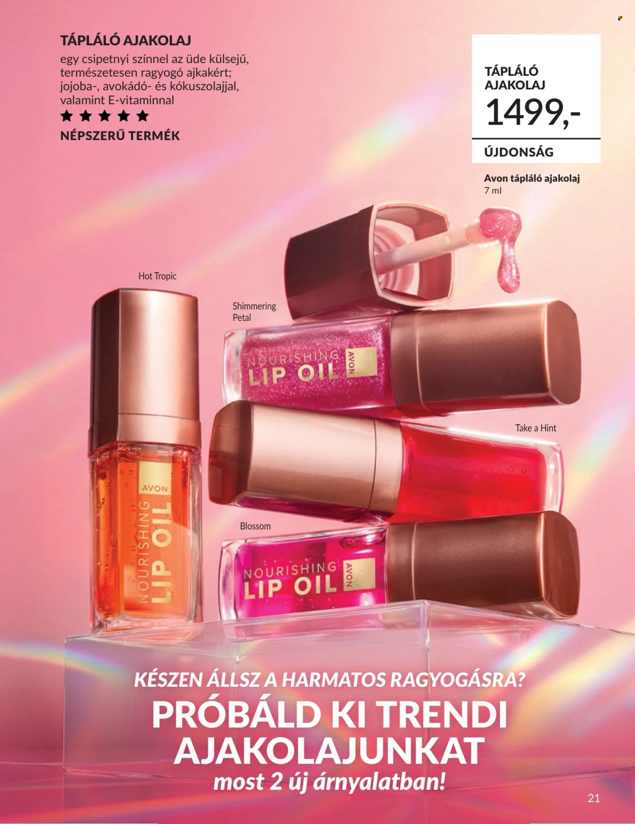 Avon akciós újságok - 2026.06.01 - 2026.06.30. Oldal 21