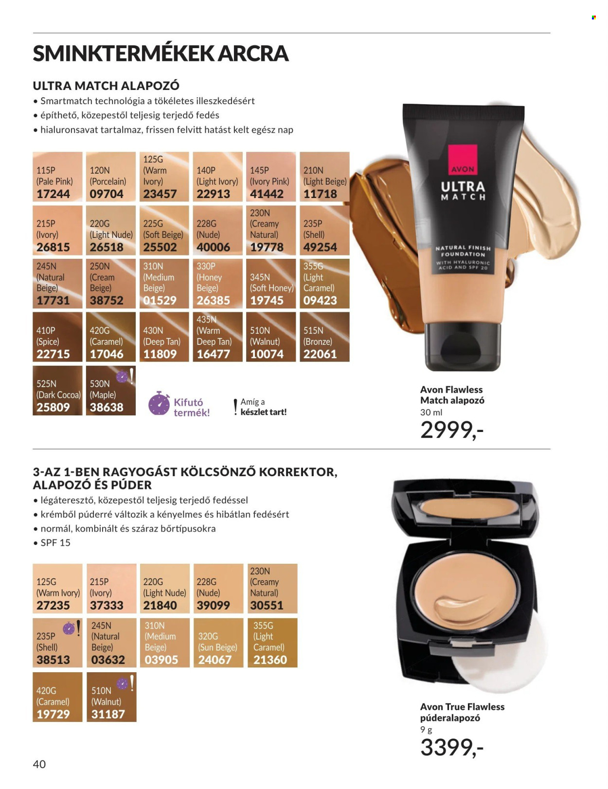 Avon akciós újságok - 2026.06.01 - 2026.06.30. Oldal 40