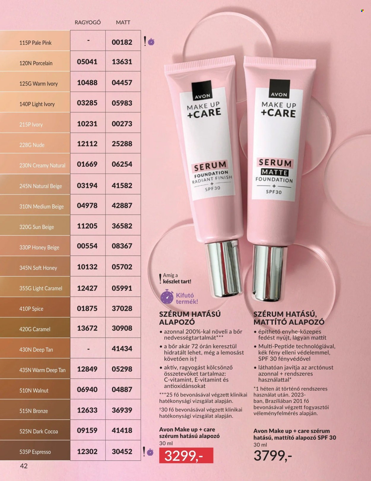 Avon akciós újságok - 2026.06.01 - 2026.06.30. Oldal 42