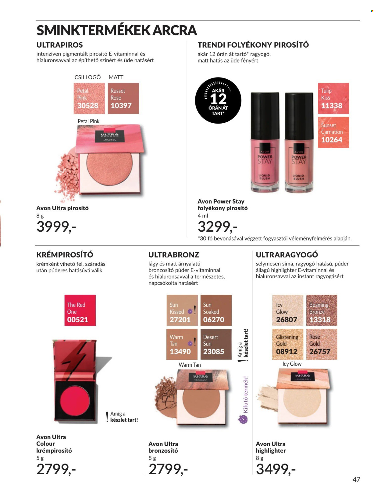 Avon akciós újságok - 2026.06.01 - 2026.06.30. Oldal 47