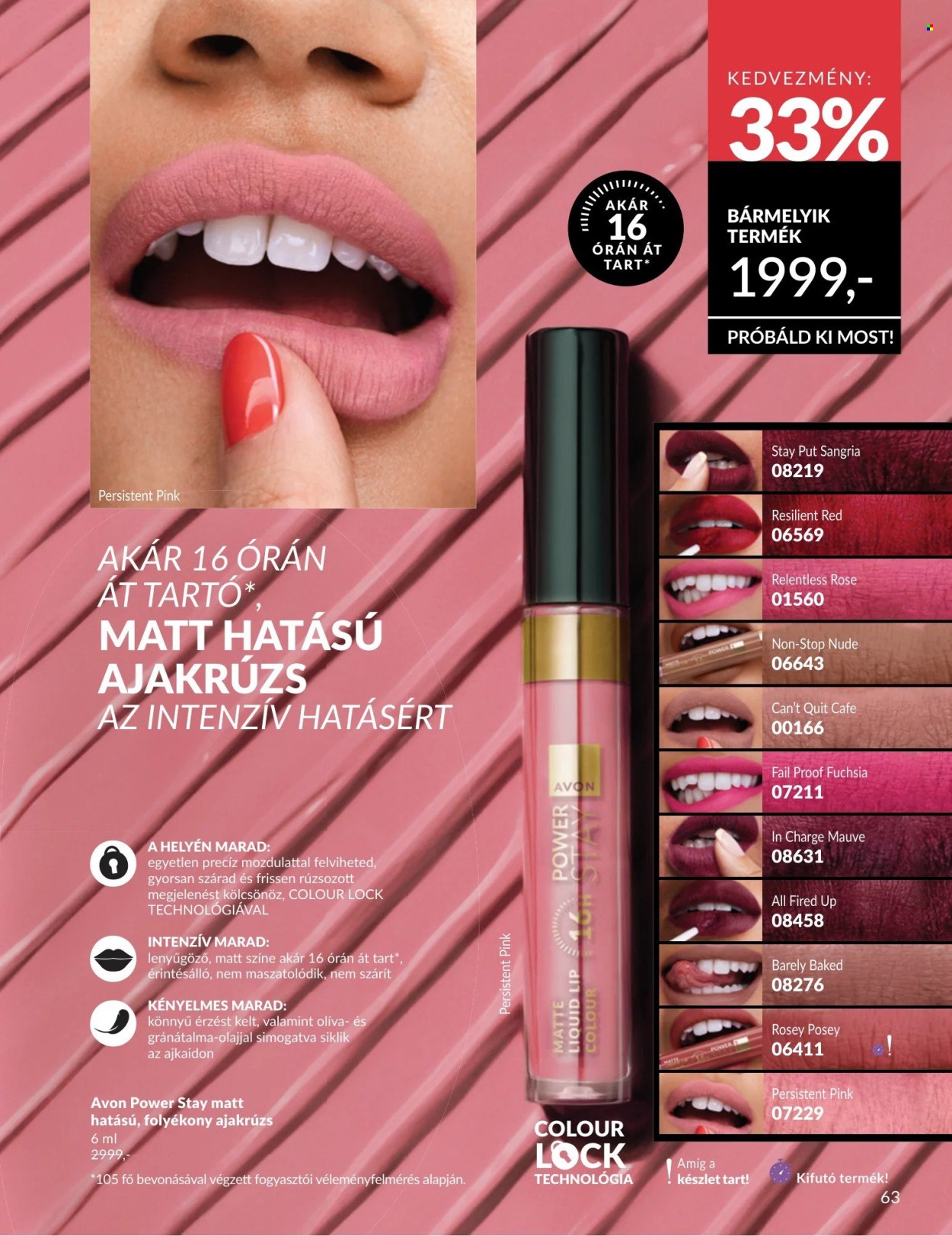 Avon akciós újságok - 2026.06.01 - 2026.06.30. Oldal 63