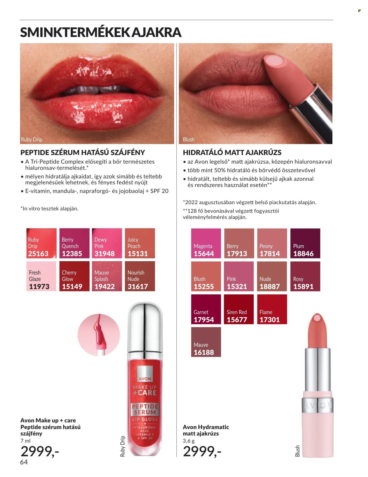 Avon akciós újságok - 2026.06.01 - 2026.06.30. Oldal 64