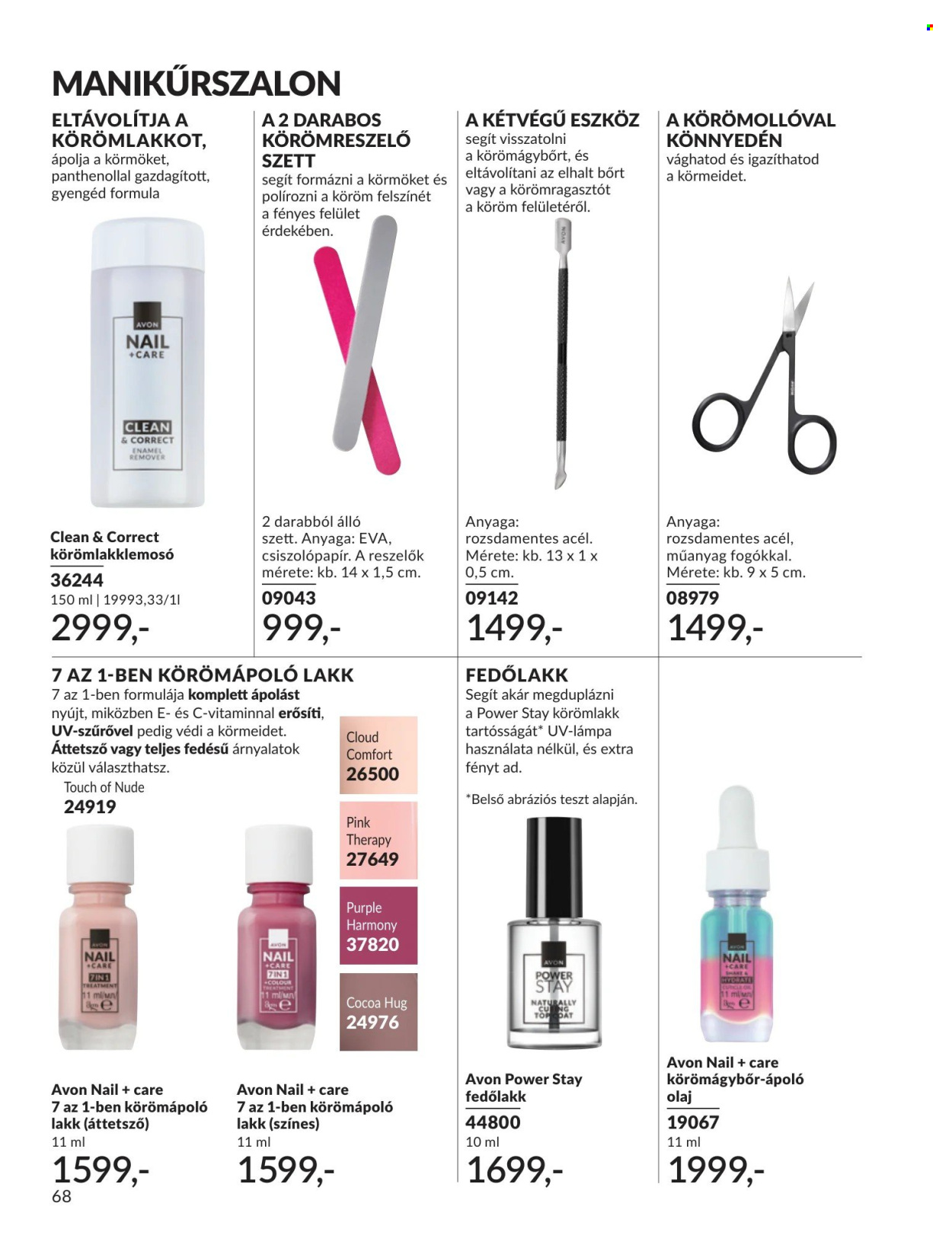 Avon akciós újságok - 2026.06.01 - 2026.06.30. Oldal 68