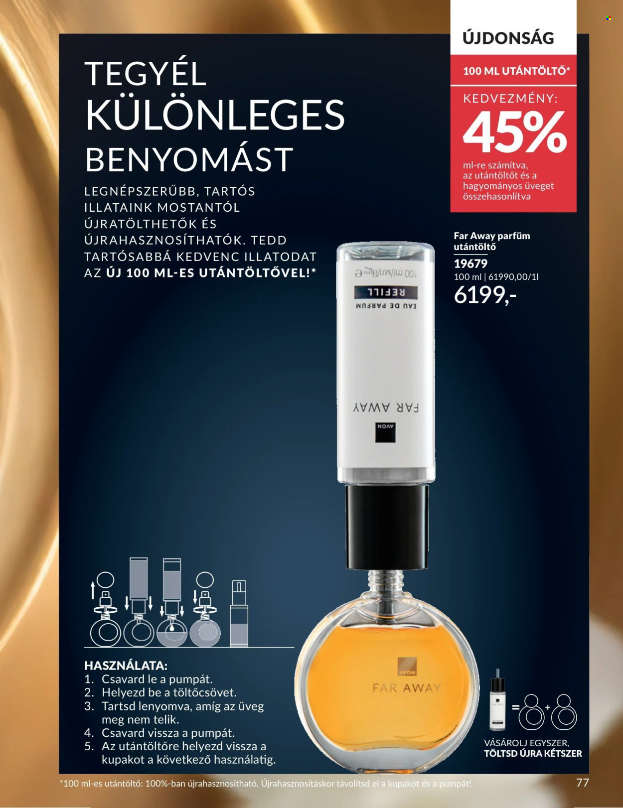 Avon akciós újságok - 2026.06.01 - 2026.06.30. Oldal 77